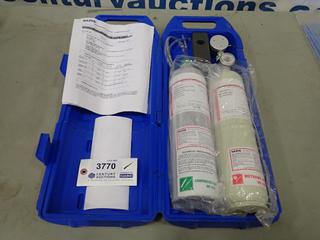 Multi Mix Gas Canisters and Gauges with Carrying Case (E2)