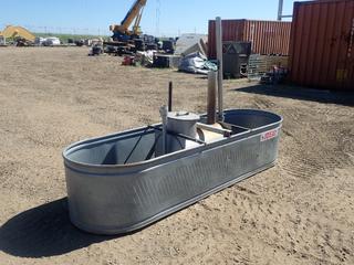 Home Made Wood Burning Hot Tub (North Fence)