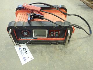 Black & Decker 25A Battery Charger/Engine Starter, Model BC25BDCA  (F1)