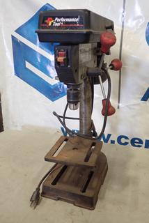 Performance Tool Drill Press c/w 1/3 HP, 1725 RPM, 3 Speed, 1/2 In. Chuck (C2)