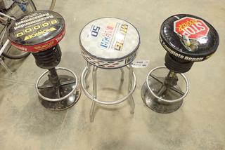 (3) Shop Stools *Note: 1 Broken* (H)