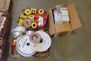 Roll of Reflective Tape, Assorted Tapes and Safety Ribbon (W)
