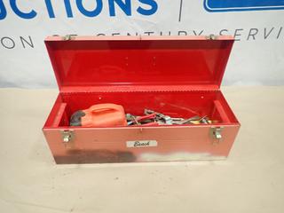 26 In. Beach Toolbox Includes Qty Of Assorted Hand Tools (DOOR 4)