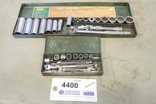 3/8 In. SAE Sockets (Short and Deep), 1/4 In. Socket Set Metric (G2)