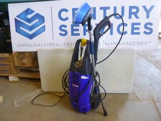 Simoniz S1500 Electric Pressure Washer c/w 8 In. Brush, 120V, 1 Phase, 1500 PSI (Front Desk)