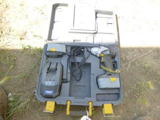 Master Craft Maximum Cordless 1/2 In. Impact Wrench, Includes Battery Charger, (2) Batteries and Carrying Case (F. Desk)