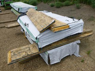 (2) Bundles of 8 Ft. Floor Joists (North Fence)