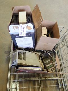 Qty of Office Supplies Including Clip Boards, Staplers, Calculators, Telephones and More