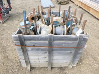 Crate Containing Qty of Fusion 3 In. and 4 In. Ball Valves (N. Fence)