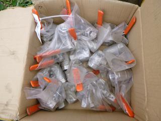 Qty of Unused 3/4 In. JAG C2-ESR Exposed Spring Return Floating Ball Valves, 2000 WOG (N. Fence)