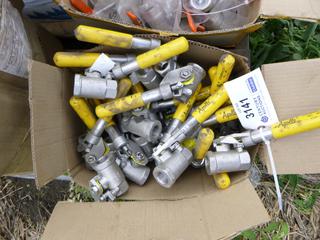 Qty of 3/4 In. Apollo Conbraco CF8M Ball Valves, 2000 WOG