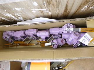 Qty of 1/18 In. Dyna Steel Floating Ball Valves (N. Fence)