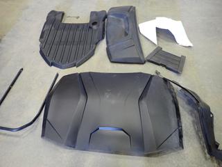 Skid Plate For Ski Doo Tundra Kit, Part 860 200 601, Roof Section For Quad (Make/Model Unknown)