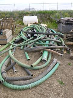 Qty of Used Discharge Hose, 2 In. - 6 In. *Note: Some Hose Damaged, Some Do Not Have Female or Male End* 