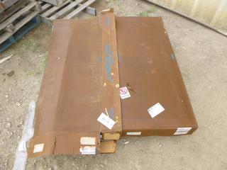 (2) Unused Panel Fluorescent Light Fixture For Paint Booth, 120-277 Volt, 32 Watt, Lamp Type T8 (N-1-1)