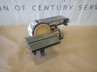 Durex Industrial 4 In. x 6 In, Model 47 Belt and Disc Sander, SN 126357 (Y)