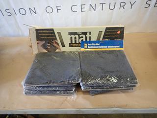 Unused PowerFist 2 Ft. x 4 Ft. Anti-Slip Mats, Model 8058424, 2 Ft. x 3 Ft. x 3/8 In. Floor Mat and Qty of Anti-Slip Mats (Y)