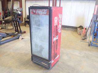 True Manufacturing 3-Section Coca-Cola Cooler, Model GDM-12, SN 12073512, 25 In. x 23 In. x 60 In. (Z)