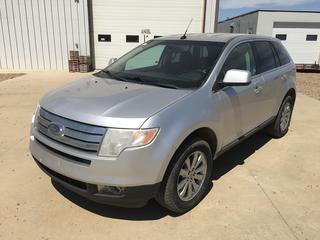 Selling Off-Site - 2010 Ford Edge Limited AWD SUV c/w 3.5L Gas, Auto, A/C, Showing 341,566 Kms, VIN 2FMDK4KCXABB30924.  Location:  504 - 8 Ave East Bow Island, AB