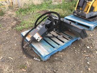 Bobcat Auger Attachment To Fit Skid Steer. Control # 7853.