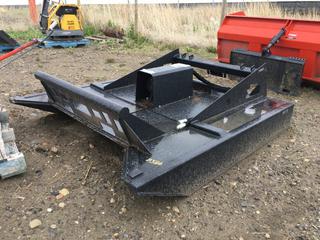 70"x77" Mower Attachment To Fit Skid Steer. Control # 7858.
