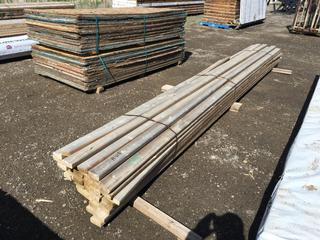 Quantity of 2"x4"x16' Lumber. Control # 7915.