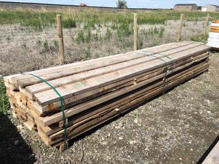 Quantity of 2"x6"x14' Rough Cut Lumber.