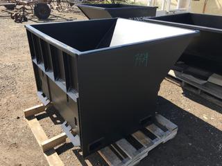 48"x52"x36" Dumpster To Fit Skid Steer. Control # 7924.