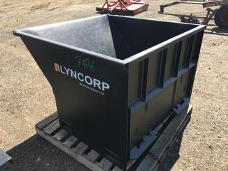 48"x52"x36" Dumpster To Fit Skid Steer. Control # 7926.