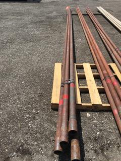 3"x31' Pipe (5) Pieces. Control # 7948.