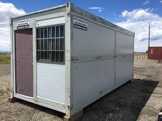 20' Folding Office Container. Control # 7954.