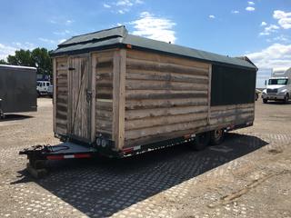 Enclosed Trailer T/A, 94" x 24' Overall Length, Enclosed Portion -v94"W x 20'L x 9'H, Interior Dimensions 91"W x 191"L x 81" H,  Wired and Set Up As Food Truck/Trailer.