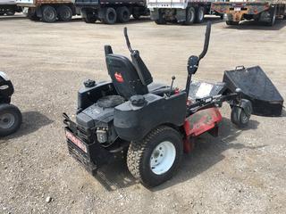 Gravely 34Z Zero Turn Mower, 36" Deck, Showing 5745 Hours.  Control # 7986.