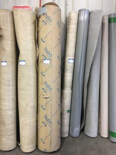 *SELLING OFF-SITE* (1) Roll of Linoleum Flooring. *Sq/Ft Unknown*  Location:  504 - 8 Ave East Bow Island, AB