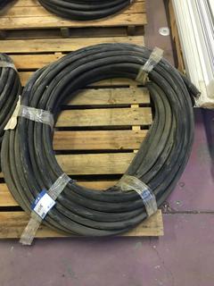 *SELLING OFF-SITE* (1) Roll of Water Resistant 600V Wire. *Length Unknown*  Location:  504 - 8 Ave East Bow Island, AB
