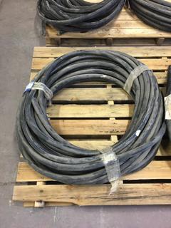 *SELLING OFF-SITE* (1) Roll of Water Resistant 600V Wire. *Length Unknown*  Location:  504 - 8 Ave East Bow Island, AB