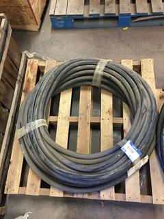 *SELLING OFF-SITE* (1) Roll of Water Resistant 600V Wire. *Length Unknown*  Location:  504 - 8 Ave East Bow Island, AB
