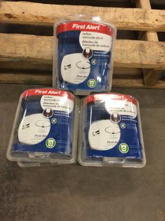 *SELLING OFF-SITE* (5) First Alert Carbon Monoxide Alarms.  Location:  504 - 8 Ave East Bow Island, AB