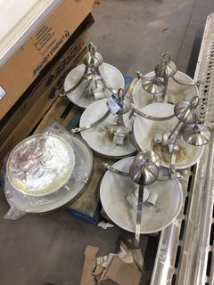 *SELLING OFF-SITE* (5) Hanging Light Fixtures.  Location:  504 - 8 Ave East Bow Island, AB