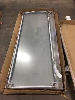 *SELLING OFF-SITE* Hubert Stainless Work Table 5'6" x 23 1/2".  Location:  504 - 8 Ave East Bow Island, AB