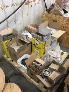 *SELLING OFF-SITE* Quantity of Assorted Door Stops, Child Proof Locks, Felt Floor Savers and Hardware.  Location:  504 - 8 Ave East Bow Island, AB