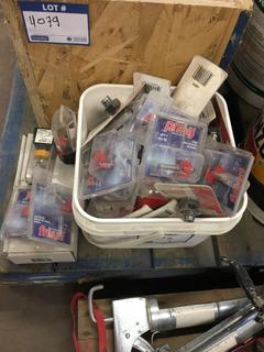 *SELLING OFF-SITE* Quantity of Assorted Router Bits.
  Location:  504 - 8 Ave East Bow Island, AB