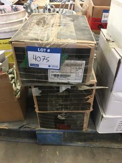 *SELLING OFF-SITE* (3) Boxes of Yellow Zinc Flat Washers. 
  Location:  504 - 8 Ave East Bow Island, AB