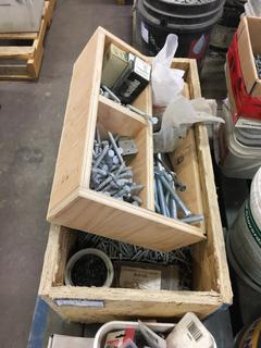 *SELLING OFF-SITE* Quantity of Lag Bolts & Carriage Bolts.
  Location:  504 - 8 Ave East Bow Island, AB