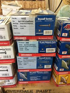 *SELLING OFF-SITE* Quantity of Steel Framing and Drywall Screws.
  Location:  504 - 8 Ave East Bow Island, AB