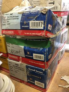 *SELLING OFF-SITE* Quantity of Steel Framing Screws  Location:  504 - 8 Ave East Bow Island, AB