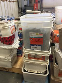 *SELLING OFF-SITE* Quantity of Lag Bolts & Self Tapping Screws.  Location:  504 - 8 Ave East Bow Island, AB