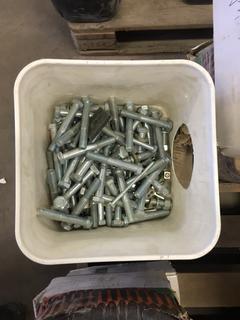*SELLING OFF-SITE* Quantity of Assorted Lag Bolts & Bolts.  Location:  504 - 8 Ave East Bow Island, AB