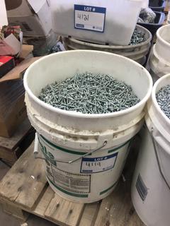 *SELLING OFF-SITE* (1) Bucket of Screws.  Location:  504 - 8 Ave East Bow Island, AB