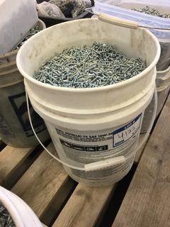 *SELLING OFF-SITE* (1) Buckets of Screws.  Location:  504 - 8 Ave East Bow Island, AB